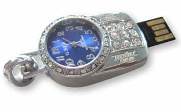 USB Flash Drive Makes a Cool Wristwatch