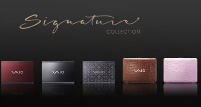 VAIO mini laptops Signature Collection