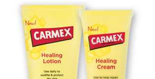 New Healing Lotion and Cream by Carmex
