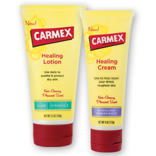 Carmex® Healing Lotion andCream
