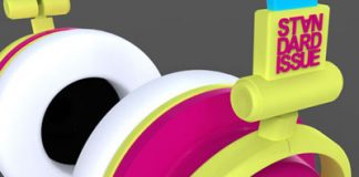 Standard Issue Headphones Done in Appealing Color Scheme