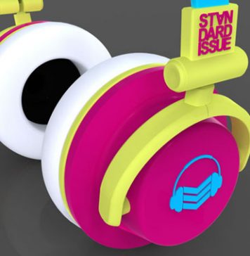 Standard Issue Headphones Done in Appealing Color Scheme