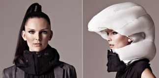 Fashion Overtakes Cycling with Stylish Hovding Airbag Helmet