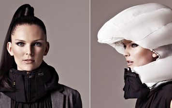 Fashion Overtakes Cycling with Stylish Hovding Airbag Helmet