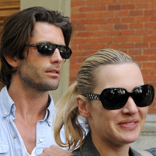 Kate Winslet and Louis Dowler