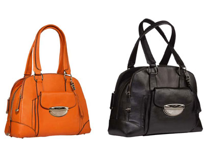Isabelle Adjani handbags from Lancel