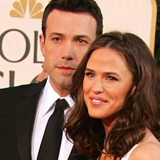 Ben Affleck and his wife Jennifer Garner