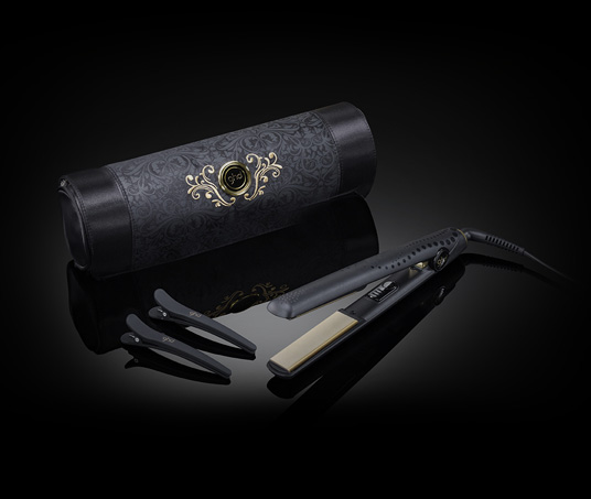 GHD Midnight Styler and Clips Collection