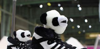 Cute Adidas Panda Sneakers by Jeremy Scott