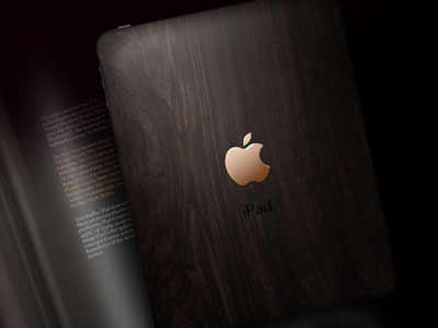 iPad Gresso, African Blackwood and gold