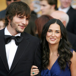 Demi Moore and Ashton Kutcher