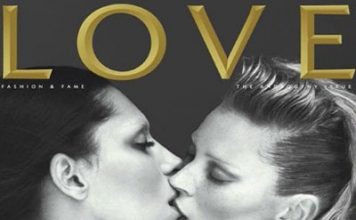 Kate Moss’s Lesbian Kiss