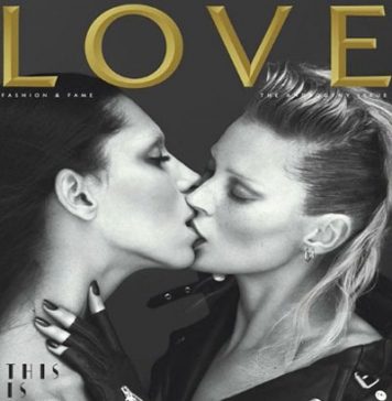 Kate Moss’s Lesbian Kiss