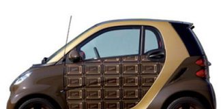Chocolate Smart Car for Yummy Valentine's Day Ride