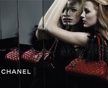 Blake Lively to ad Chanel Mademoiselle Handbag