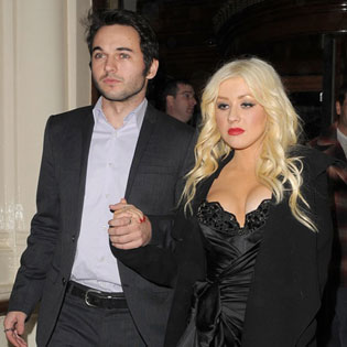 Christina Aguilera and Matthew Rutler