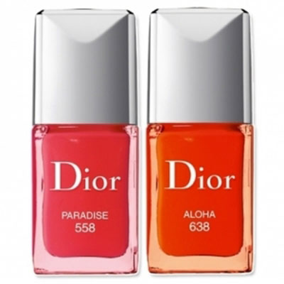 Electric Tropics from Dior, nail polish