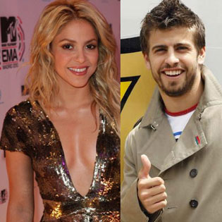 Shakira and Gerard Pique