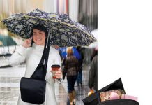 Umbrella Bag and Holder in One