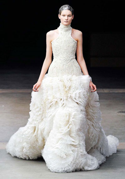 Alexander McQueen collection by Sarah Burton