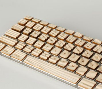 The Engrain Wooden Keyboard