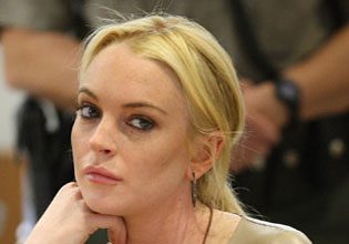 Lindsay Lohan Is Going to Work at Morgue