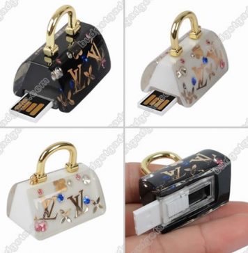 LV Handbag Pattern USB Flash Drive