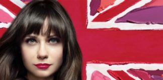 Hardly Recognizable Zooey Deschanel for Rimmel