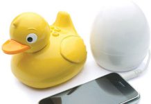 iDuck – Wireless iPhone Bath Speaker