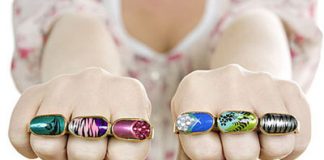 Acrylic Nail Rings by Isla Taylor