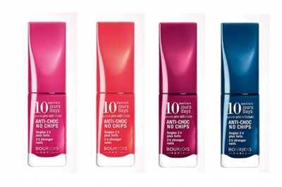 Vernis 10 Jours nail polishes by Bourjois
