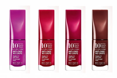 Vernis 10 Jours nail polishes by Bourjois