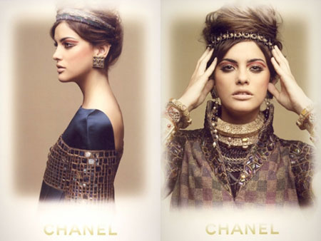 Chanel Eyeshadow ad campaign