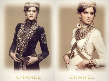 Chanel Eyeshadow ad campaign
