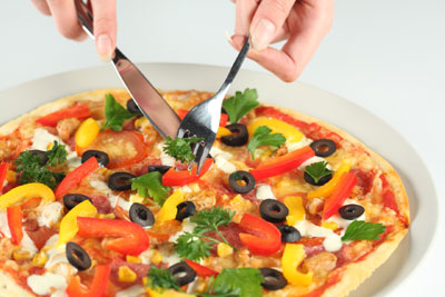 Vegetable pizza