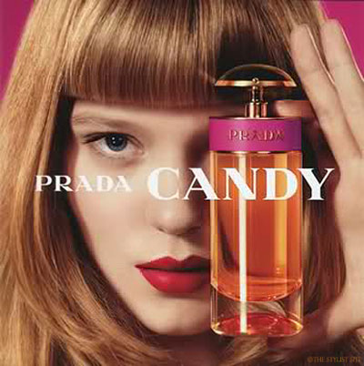 Lea Seydoux for Prada Candy Fragrance