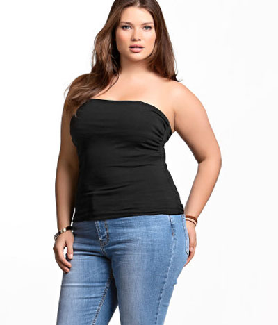 Plus-size model Tara Lynn for HM 2011