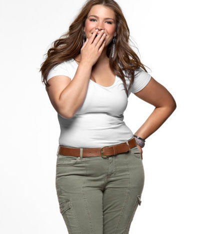 Plus-size model Tara Lynn for HM 2011