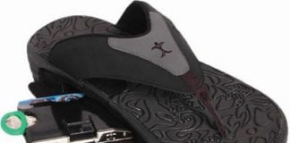 ArchPort Flip Flops Keep Valuables Safe