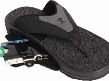 ArchPort Flip Flops Keep Valuables Safe