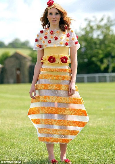 Edible Cheese Dress