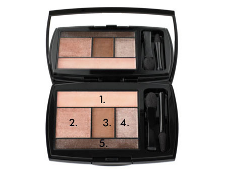 Lancome: 5 steps makeup