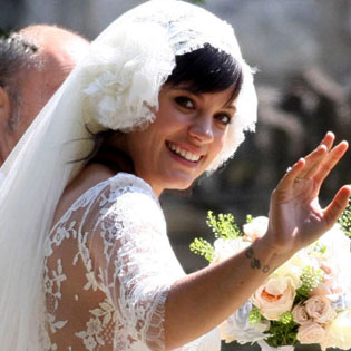 Lily Allen Bride