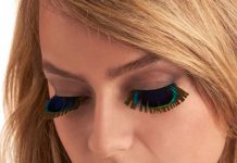 Would You Wear Peacock Eyelashes?