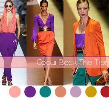 Color Block – Hottest Makeup and Fashion Trend