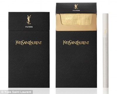 Advertising of YSL Cigarettes