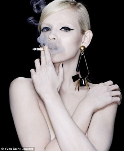 Advertising of YSL Cigarettes