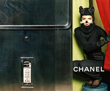 Catwoman for Chanel Ad