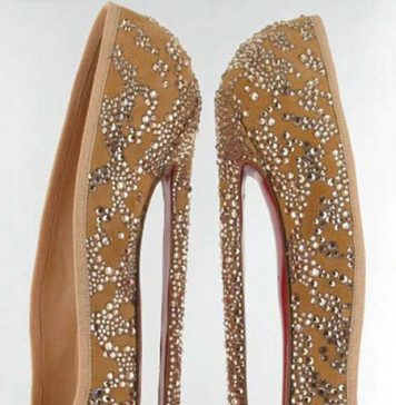 Christian Louboutin 8-inch Ballerina Stilettos