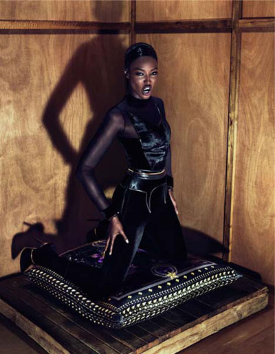 Naomi Campbell for Givenchy